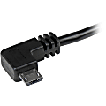 StarTech.com Micro-USB Cable With Right-Angled Connectors, 3.3'
