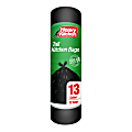 Heavy Kitchen Trash Bags, 13 Gallons, Black, Total Qty 12 1 thumbnail image