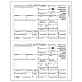 ComplyRight® 1099-R Tax Forms, 2-Up, Payer Copy D and/or State, City or Local, Laser, 8-1/2" x 11", Pack Of 50 Forms