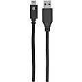 Manhattan USB-C to USB-A Cable, 1m, Male to Male, 10 Gbps (USB 3.2 Gen2 aka USB 3.1), 3A (fast charging), SuperSpeed+ USB 1 thumbnail image