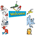 Eureka Welcome Go-Arounds® Accents, Dr. Seuss™, Multicolor, Pack Of 7