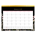 2026 Blue Sky Monthly Desk Pad Calendar, 17" x 22", Mimi Pink, January To December, 148629 1 thumbnail image