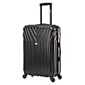 InUSA Vasty ABS Hardside Spinner Suitcase, 26-3/8”H x 17-3/8”W x 10-5/8”D, Black 1 thumbnail image