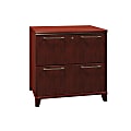 Bush Business Furniture Enterprise 30"W Lateral 2-Drawer File Cabinet, Harvest Cherry, Standard Delivery
