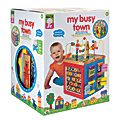 ALEX Jr. My Busy Town Wooden Activity Cube, Ages 1-4 1 thumbnail image