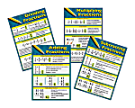 Mark Twain Fractions Bulletin Board Set, Grades 5-8, Set Of 4