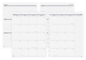 2023-2024 TUL® Discbound Academic Weekly/Monthly Refill Planner Pages, Letter Size, July 2023 To June 2024