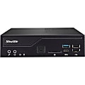 Shuttle XPC slim DH310S Barebone System Slim PC - Intel H310 Chipset - Socket H4 LGA-1151 - 1 x Processor Support - Black - 32 GB DDR4 SDRAM DDR4-2666/PC4-21300 Maximum RAM Support - Serial ATA/600 - Intel HD Graphics Integrated 1 thumbnail image
