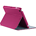Speck Products StyleFolio Carrying Case (Folio) iPad mini - Fuchsia Pink, Nickel Gray