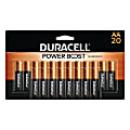 Duracell® Coppertop AA Alkaline Batteries, Pack Of 20