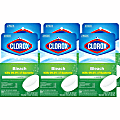 Clorox Ultra Clean Toilet Tablets Bleach - 3.50 oz (0.22 lb) - Deodorize, Easy to Use - White - 2/Pack - 840 / Pallet 1 thumbnail image