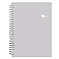 2027 Passages Solid Gray Weekly/Monthly Notes Planner 5.875x8.625 1 thumbnail image