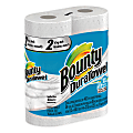 Bounty® DuraTowel® 2-Ply Paper Towels, 48 Sheets Per Roll, Pack Of 2 Rolls