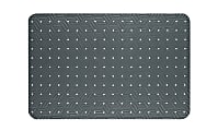 M+A Matting Wet Step Antifatigue Floor Mat, 36" x 60", Gray