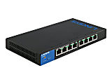 Switch Linksys LGS308P SMB 8 Puertos 10/100/1000 POE+