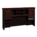 Bush Business Furniture Syndicate Hutch, 72"W, Harvest Cherry, Premium Installation