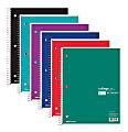 Office Depot® Brand Wirebound Notebook, 8-1/2" x 11", 1 Subject, College Ruled, 100 Sheets, Assorted Colors (No Color Choice)
