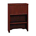 Bush Business Furniture Enterprise Lateral File Cabinet Hutch, 30"W, Harvest Cherry, Premium Installation