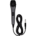JS Karaoke M187 Microphone - 80 Hz to 11 kHz - Wired - 9.84 ft -72 dB - Dynamic - Handheld - Phono 1 thumbnail image
