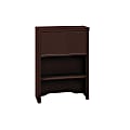 Bush Business Furniture Enterprise Lateral File Cabinet Hutch, 30"W, Mocha Cherry, Premium Installation