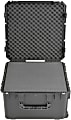 SKB Cases iSeries Protective Case With Cubed Foam And Wheels, 24" x 24", 14", Black 1 thumbnail image