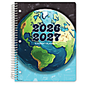 2026-2027 Global 11-Month Weekly/Monthly Academic Year Elementary Student-Matrix Planner, 8-1/2" x 11", Earth, August To June, Total Qty 1 1 thumbnail image