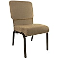 Flash Furniture Advantage Church Chair, Mixed Tan/Gold Vein, PCHT105 1 thumbnail image