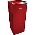 Danby 11 cu.ft. Contemporary Classic Apartment Size Refrigerator - 11 ft³ - Reversible - 11 ft³ Net Refrigerator Capacity - Red - Metal - Freestanding - LED Light