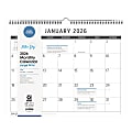 2026 Blue Sky Monthly Wall Calendar, 12" x 15", Large Print, January To December, 152695 1 thumbnail image
