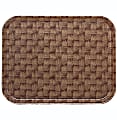 Cambro Camtray Rectangular Serving Trays, 14" x 18", Dark Basket, Pack Of 12 Trays 1 thumbnail image