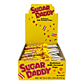 Sugar Daddy Caramel Candy Pops, 0.47 Oz, Pack Of 48