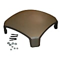 Rubbermaid® Landmark Series Dome Top For 3970/3975 Containers, 11-1/4"H x 26"W x 26"D, Driftwood 1 thumbnail image