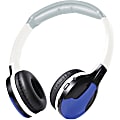 XOVision Universal IR Wireless Foldable Headphones - Stereo - Blue - Wireless - Infrared - Over-the-head - Binaural - Circumaural