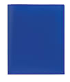 Office Depot® Brand Poly 2-Pocket Portfolio, Blue