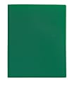 Office Depot® Brand Poly 2-Pocket Portfolio, Green