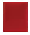 Office Depot® Brand Poly 2-Pocket Portfolio, Red
