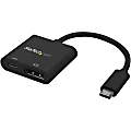 StarTech.com USB C To DisplayPort Adapter With USB Power Delivery