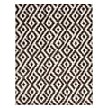 Foss Floors Area Rug, 6'H x 8'W, Abstract, Beige/White 1 thumbnail image