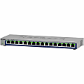 Netgear 16-Port Gigabit Ethernet Unmanaged Switches - 16 Ports - Gigabit Ethernet - 10/100/1000Base-T - 2 Layer Supported - 8.10 W Power Consumption - Twisted Pair - Desktop, Wall Mountable, Compact - Lifetime Limited Warranty 1 thumbnail image