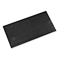 Crown Tuff-Spun Foot Lover Diamond Surface Mat, Rectangular, 36 x 60, Black 1 thumbnail image