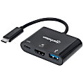 Manhattan USB-C Dock/Hub, Ports (x3): HDMI, USB-A and USB-C, 5 Gbps (USB 3.2 Gen1 aka USB 3.0), With Power Delivery (60W) to US - 152037 1 thumbnail image