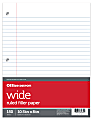 Office Depot Brand Notebook Filler Paper 8 x 10 12 Wide Ruled Pack