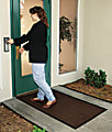M+A Matting WaterHog Squares Classic Floor Mat, 4' x 10', Dark Brown 1 thumbnail image