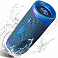 TREBLAB HD77 - Wireless Bluetooth Speaker - 30W Stereo, 20H Battery, IPX7 Waterproof, TWS Mode, Portable Speaker with RGB Light and Shockproof Body 1 thumbnail image