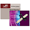Custom Full-Color Flat Note Card Invitations, 2 Sides, 5-1/2" x 4-1/4", Box Of 10 Invitations 1 thumbnail image