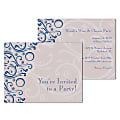 Custom Full-Color Flat Note Card Invitations, 2 Sides, UV Front Finish, 5-1/2" x 4-1/4", Box Of 10 Invitations 1 thumbnail image