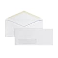 Office Depot® Brand #10 Envelopes, Left Window, 30% Recycled, Gummed Seal, White, Box Of 250 1 thumbnail image