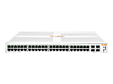 HPE Aruba Instant On 1930 48G 4SFP/SFP+ Switch - Switch - L2+ - managed - 48 x 10/100/1000 + 4 x 1 Gigabit / 10 Gigabit SFP+ - rack-mountable
