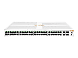 HPE Networking Instant On 1930 48G 4SFP/SFP+ Switch - Switch - L2+ - managed - 48 x 10/100/1000 + 4 x 1 Gigabit / 10 Gigabit SFP+ - rack-mountable 1 thumbnail image