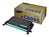 Samsung CLT-C609S High-Yield Cyan Toner Cartridge